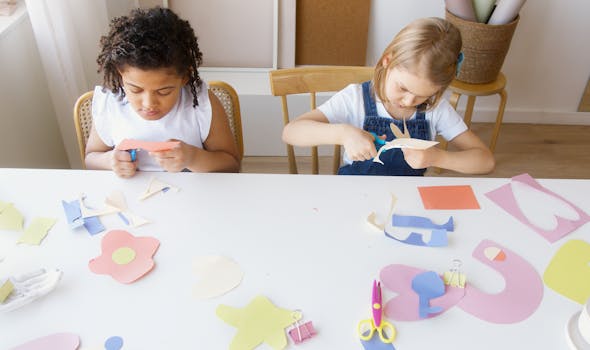 children practicing conflict resolution through role play