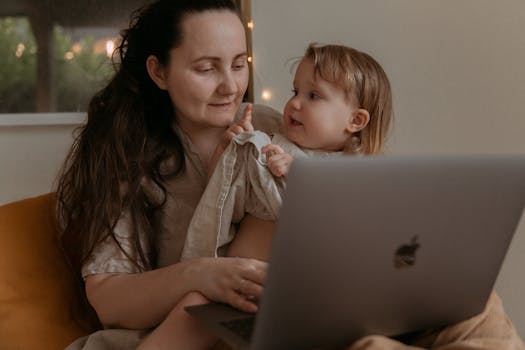 child sharing their thoughts with a parent