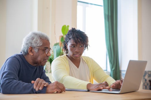 family engaging in respectful conversation