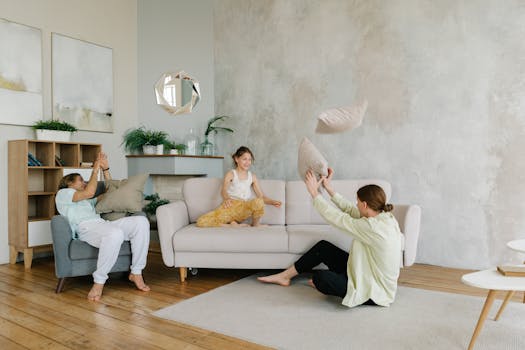 parents and child enjoying time together