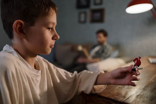 parent reading to child