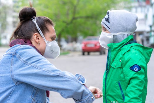 family discussing safety