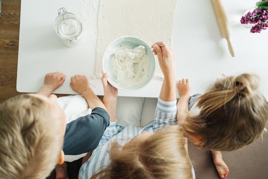 Happy family enjoying quality time