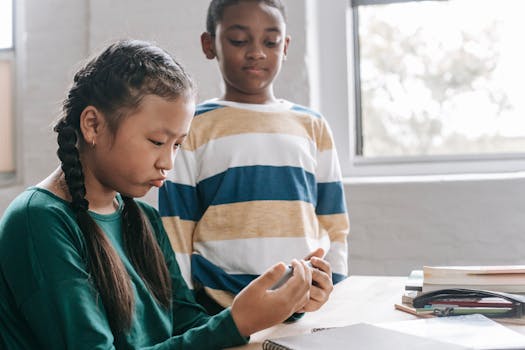 Kids engaging in role-playing