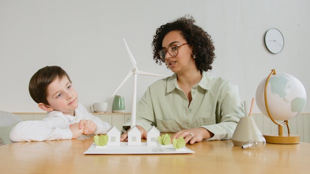 children discussing ideas