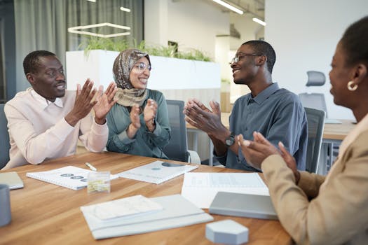 support group discussing multicultural parenting