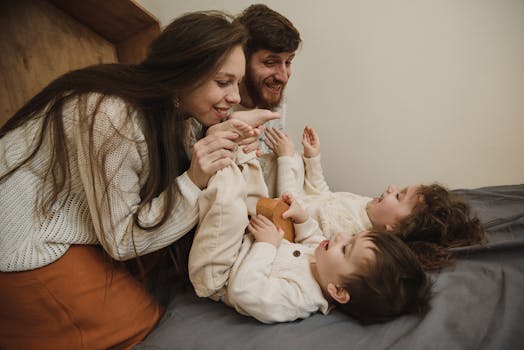 children playing together