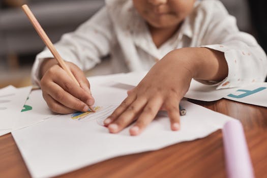 playful child using imaginative language